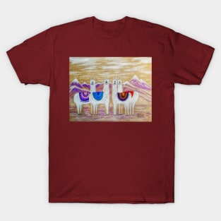 Social Llama Time T-Shirt